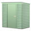 Select Steel Storage Shed Steel Storage Shed, 6X4, Sage Green-67124403