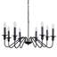 6 - Light Matte Black Pendant