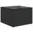 Vidaxl Garden Sofa Set Black Poly Rattan