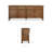 Sofie Sideboard Warm Brown