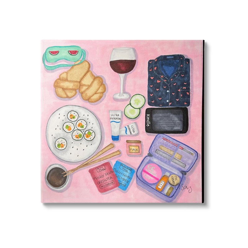 «Nightend Night In Canvas» par Ale Saiz Studio, H 17 po x l 17 po
