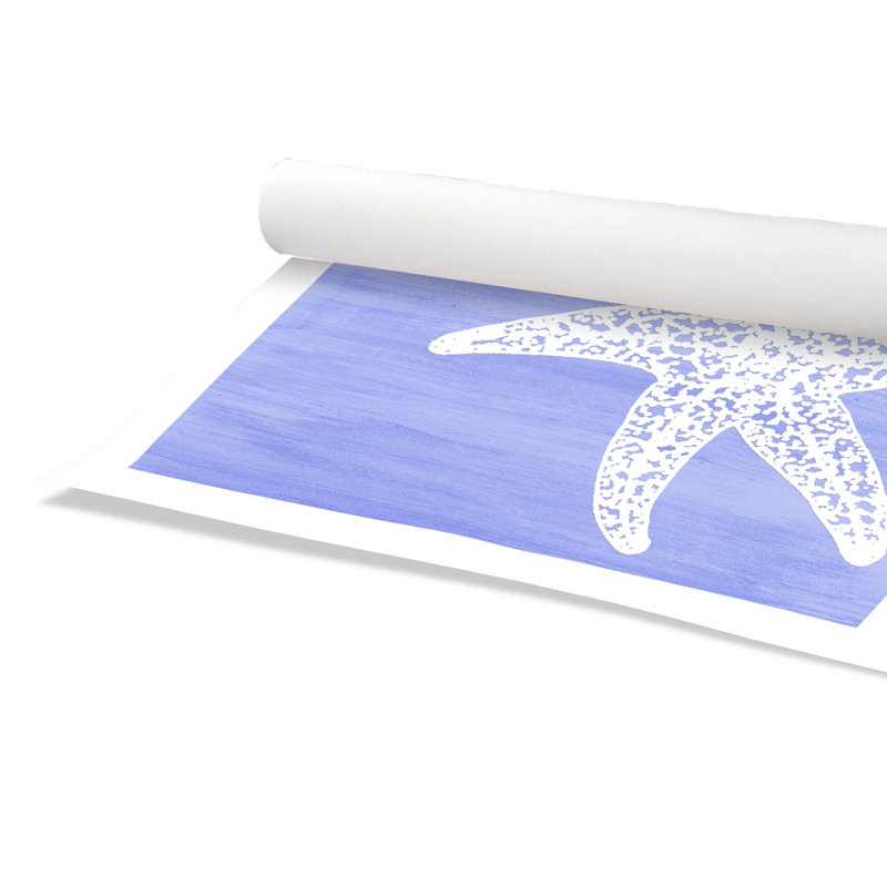Adhésif décoratif «Mermaid Kisses», H 40 po x l 28 po x P 1 po, Papier