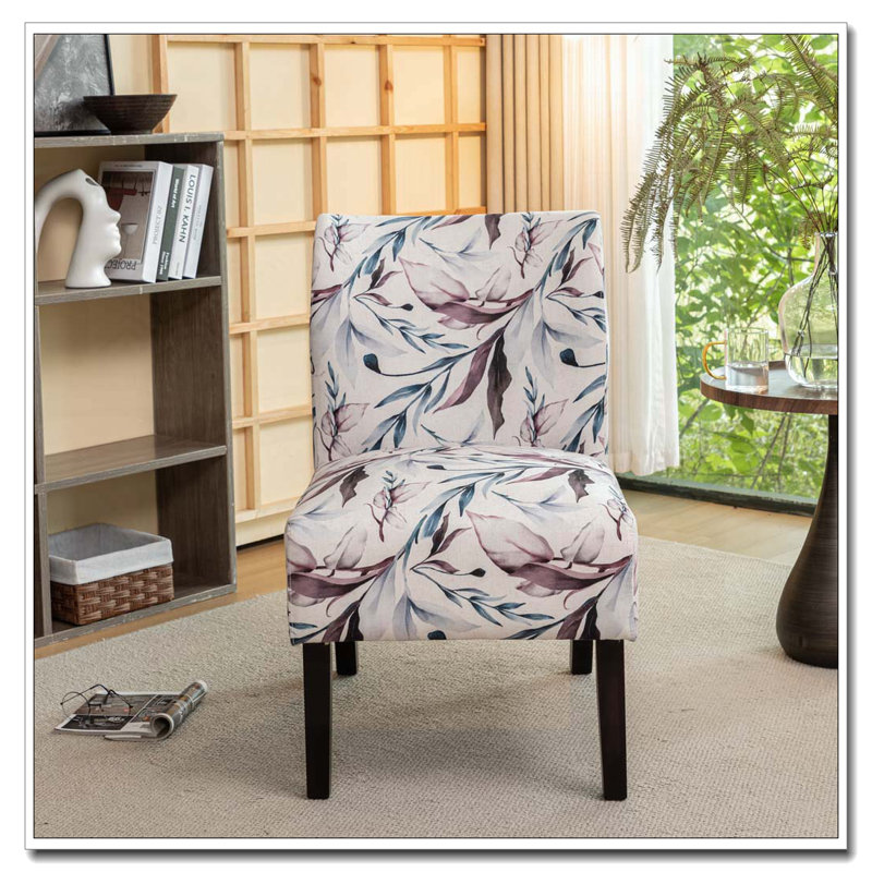 Fauteuil d'appoint contemporain sans accoudoirs