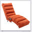 Chaise longue de massage en lin avec télécommande, 5 modes, conception ergonomique pour une détente ultime à la maison ou au bureau-1270670061