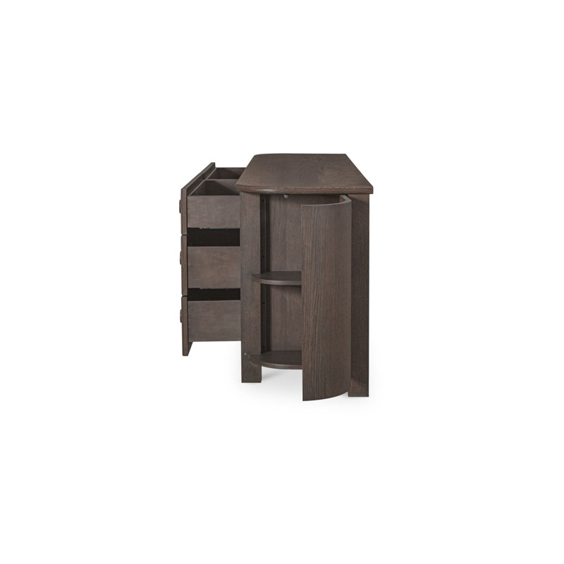 Loren 6 Drawer Dresser Dark Brown, Dark Brown