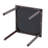Kabryn Square Metal Outdoor Side Table , 17.7'' in. W 17.7'' in. D