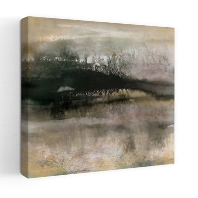 «Abstracted Trees 2», reproduction d'art contemporain contemporain serein côtier