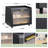 Double Layer Bread Box For Kitchen Counter, Large Capacity Bread Storage Container Bread Box-2095971365