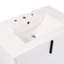 Meuble-lavabo de 30 po avec lavabo en céramique, conception cannelée, glissières de tiroir encastrées à fermeture en douceur, tiroirs d'extension, 5,8 po, pieds 8,27 po, blanc, espace, efficacité de rangement optimale, design américain-2055995988