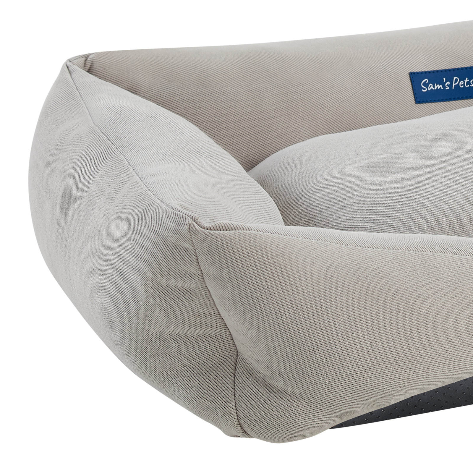 Ellie Pet Pillow, Gray, Medium (24.02" W x 19.29" D x 7" H)