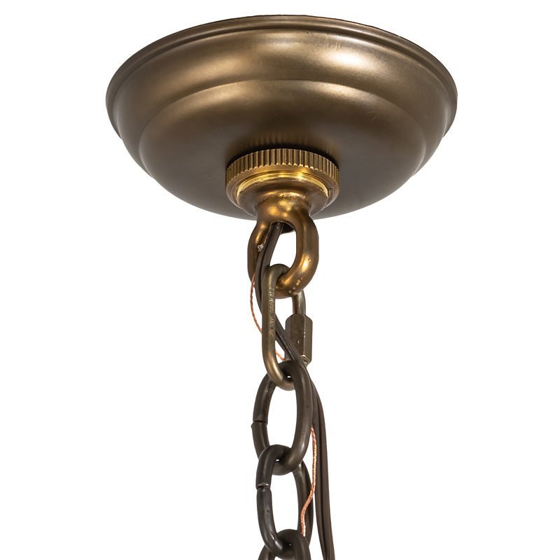 Luminaire suspendu conique à 4 lumières