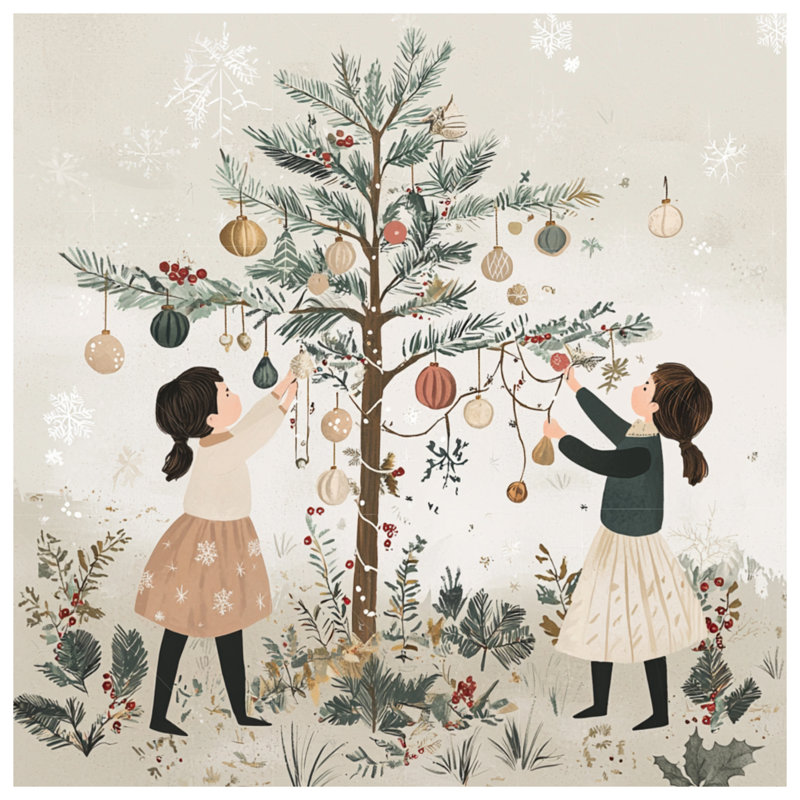 Coussin de Noël, coussins double face des Fêtes, 18 po x 18 po