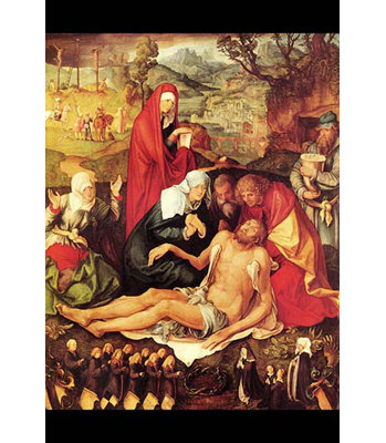 «Weeping for Christ» par Albrecht Durer - reproduction