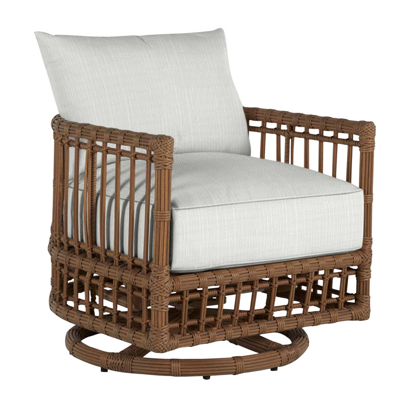 Fauteuil pivotant en tonneau Newport, Trépointe, Argent Vérone