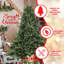 Arbre de Noël pleine forme avec 2673 pointes - aiguilles mixtes en PE / PVC-1864122022