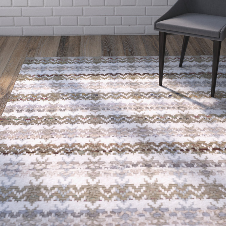 Ingleside Hand Woven Cotton Striped Rug