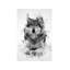 Wolf by Cornel Vlad - Print on Canvas-670535950-573328888