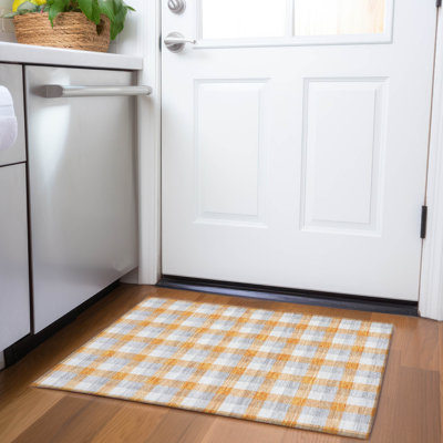 Tapis écossais de qualité supérieure lavable à la machine Crumley AMF1053