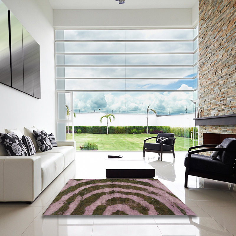Slabtown Abstract Indoor Rug, Square 6'