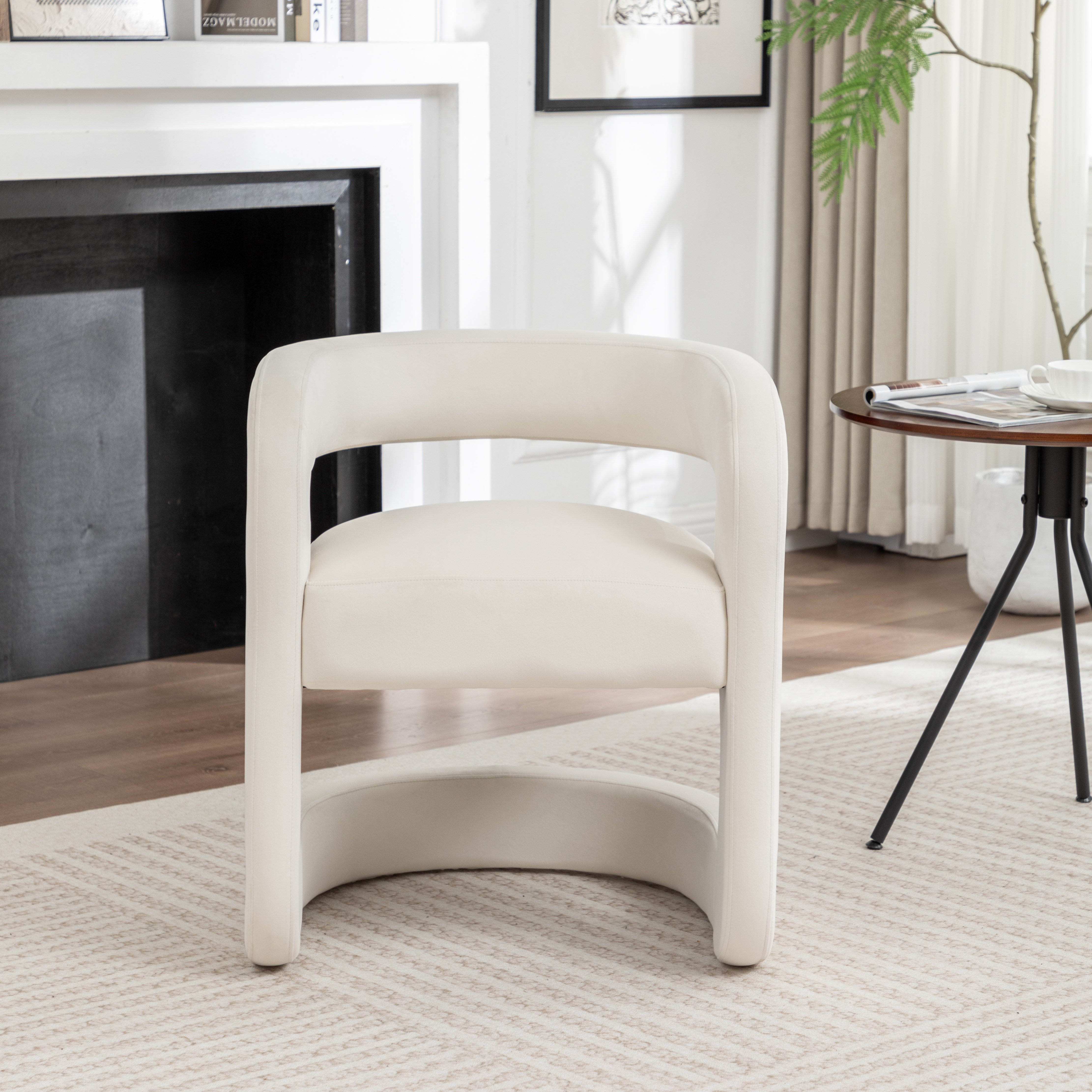 Wrought Studio Fauteuil demi-tonneau Modern et Commentaires - Wayfair ...