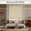 Thermal Blackout Roller Blind - Trimmable Cut to Size - Heavy Duty Metal Tube-963164396-963164390