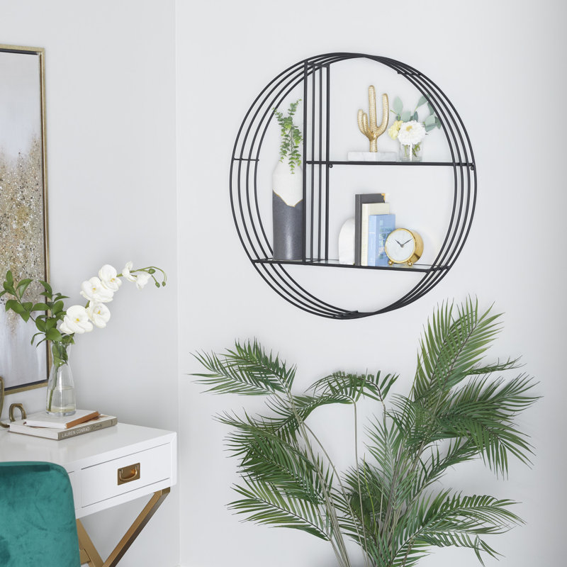Étagère murale moderne en fer Cosmoliving By Cosmopolitan