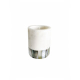 Mother of Pearl Marble Votive