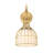 Millani 8 in. 1-Light Indoor Wall Sconce Light for Bathrooms-1868274459