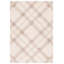 Tapis beige en coton tissé à la main et à plat Auguste-261432961