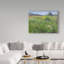 «Flower Field» Armstrong, impression sur toile tendue-27648386