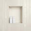 Marin 0.5" x 12" Jolly Miter Edge Ceramic Trim in Sand Dollar