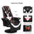 Inbox Zero Reclining Ergonomic Swiveling PC & Racing Game Chair with Footrest-1335901784