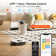 ILIFE A12 Pro Robot Vacuum and Mop Combo, Self Emptying Station for 60 Days, LiDAR Navigation, Home Mapping, No-Go Zones, 2.4G WiFi/App/Alexa/Remote Control, for Hard Floors