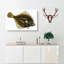 Plaice Fish by Edward Donovan - Wrapped Canvas-55325138