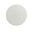 Table d'appoint ronde en béton avec finition blanc antique