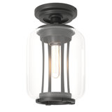 Fairwinds Outdoor Semi Flush Mount - Clear Glass