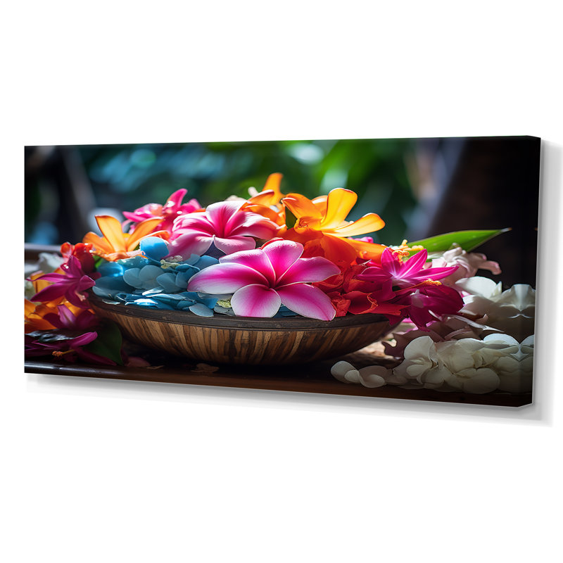 Hawaï Aloha Spirit - Hawaii, art mural, H 28 po x l 60 po x P 1,5 po, Toile tendue