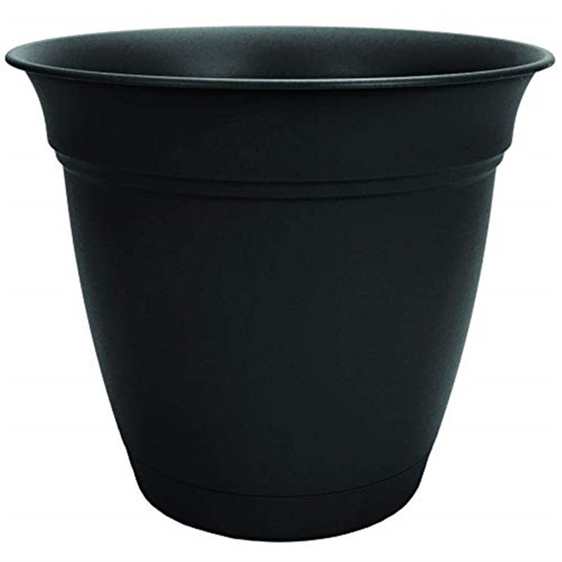 Daekwan Pot Planter, Slate Blue, 10.5" H x 12" W x 12" D