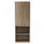Armoire de salle de bain Mila, deux tablettes intérieures, deux tablettes extérieures, armoire à une porte - Pin-1046760867
