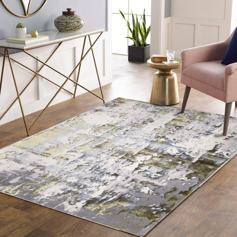 Abstract Area Rug, Rectangle 200 x 290cm