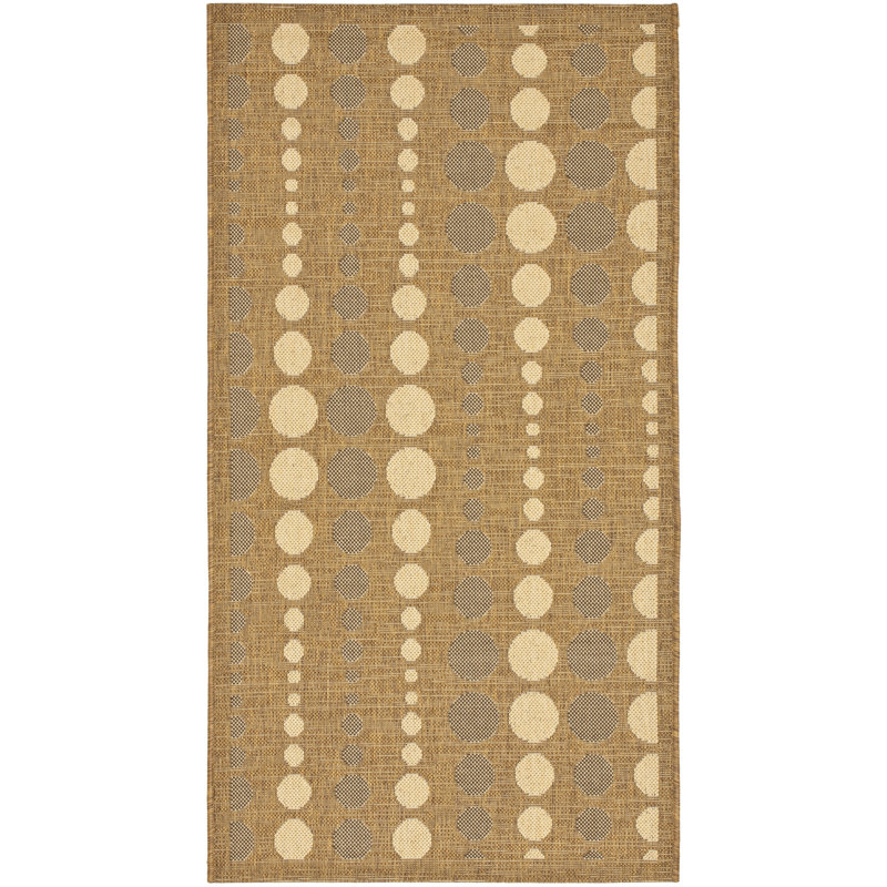 Angelastro Performance Abstract Indoor/Outdoor Area Rug, Rectangle 2'7" x 5'
