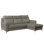 Emmie-Mae Leather Corner Sofabed with Chaise