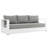  Tahoe Outdoor Patio Powder-Coated Aluminum Sofa-67201660-67201663