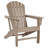 Emory Outdoor Adirondack Chair With Table-66944877