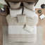 Ensemble de housse de couette en coton pour lit double / grand 3 pièces avec capitonnage en chenille-117487249-117487250