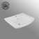 The Renovators Supply Inc. 20'' White Porcelain Rectangular Bathroom Sink with Overflow