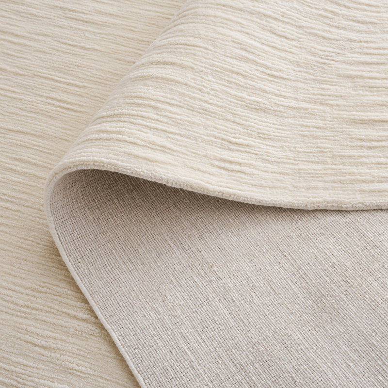 Ralph Lauren Dune Heath Wool, Cotton Solid Color Rug, Rectangle 10' x 14'