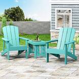 Sand & Stable Abingdon Wood Folding Adirondack Chair & Reviews | Wayfair