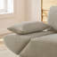 Fauteuil d'appoint multifonctionnel en chenille de 44,88 po de largeur, convertible en méridienne pour le salon-161039526