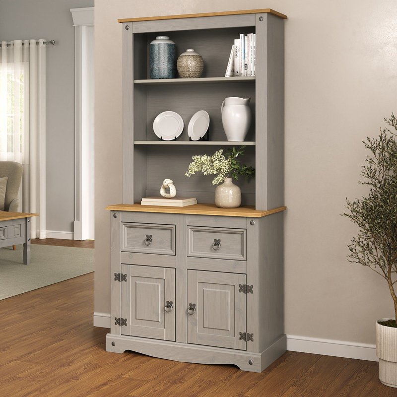 87cm Solid Wood Sideboard